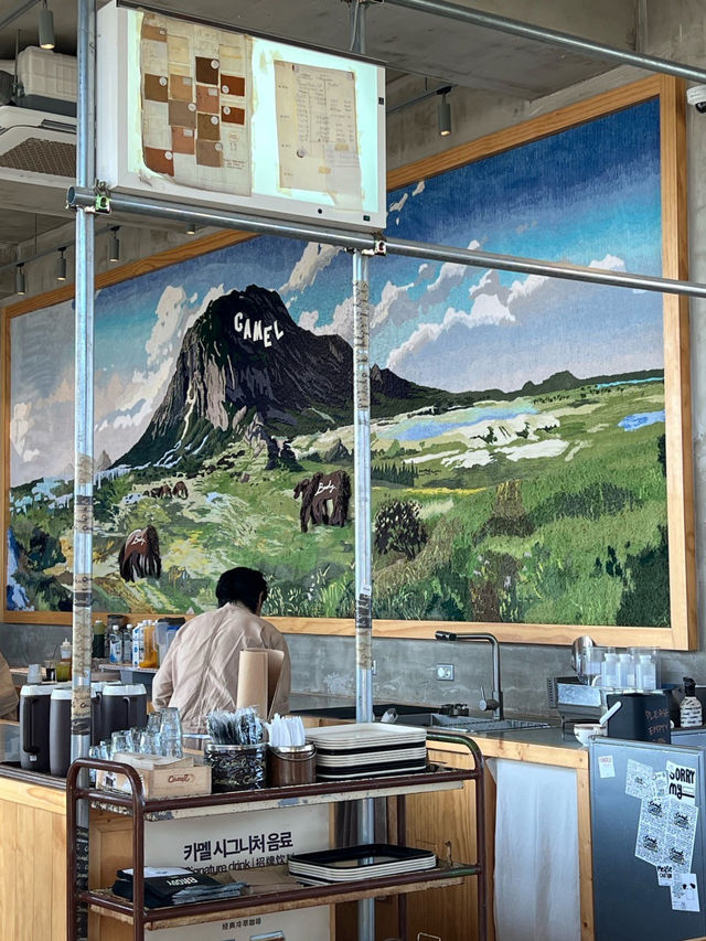 🥗🐳제주시 구좌 오션뷰 카페, 카멜 제주점