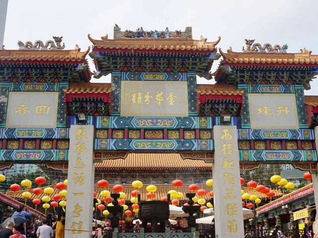 ขอพรความรัก Wong Tai Sin Temple, Hong Kong 💕
