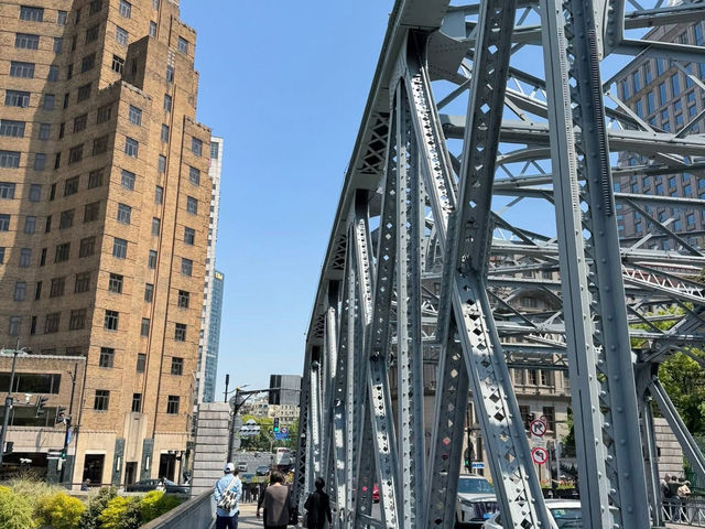 Waibaidu Bridge, Shanghai 🌉😎