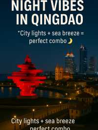 🌙✨ Night Vibes in Qingdao 