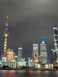 🌃The Bund เซี่ยงไฮ้ | ชมหอคอยไข่มุกยามค่ำคืน 🇨🇳
