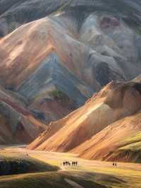 “The Painted Mountains of Fire and Steam”