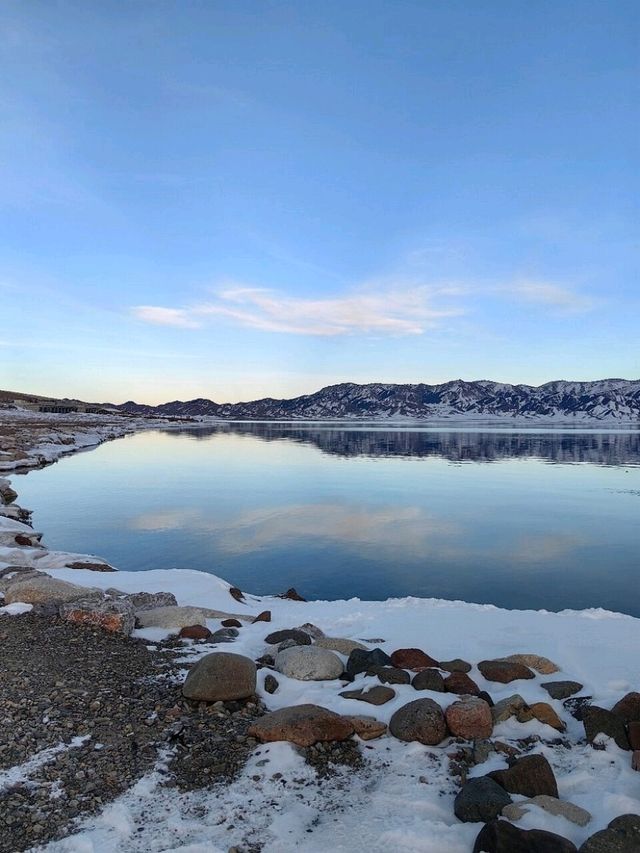 ❄️ “The Frozen Beauty of Heaven’s Lake” ❄️
