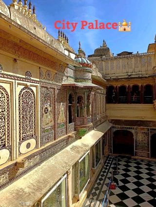City Palace 🕌 reveals a secret location for visiting the museum.