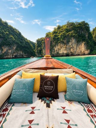 Explore Krabi’s Hong Islands in Style: A Luxury Long-tail Boat Experience