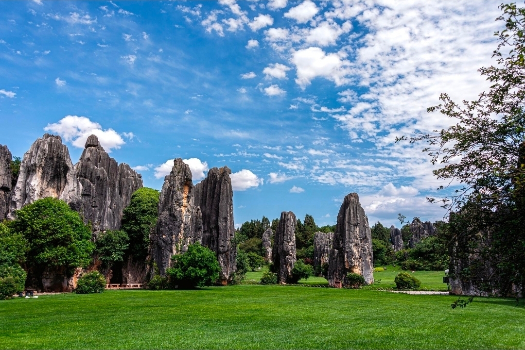 🇨🇳 Stone Forest, Kunming — A Natural Wonder of China 🌿✨

Imagine walking through a magical world where towering stone pillars rise from the earth like a giant natural sculpture garden. Welcome to Stone Forest (Shilin) in Yunnan Province, China — one of the most extraordinary natural landscapes you can explore near Kunming.

Millions of years of geological changes have shaped these fascinating limestone formations into sharp peaks, narrow pathways, and mysterious rock corridors. Every turn reveals a different view, making this destination a dream for nature lovers, photographers, and adventure seekers.

🌿 What makes Stone Forest special?

✨ Dramatic limestone formations that look like a stone maze
📸 Incredible photography spots surrounded by unique natural scenery
🥾 Scenic walking paths for exploring the rock formations
🏞️ Beautiful landscapes that showcase the wonders of nature
🏮 A chance to discover the culture and traditions of the local Yi people

The beauty of Stone Forest lies in its silence, its ancient rocks, and the incredible story written across its landscape. It is a reminder that nature is the greatest artist of all.

If you're planning a trip to Kunming, make sure to add this remarkable destination to your travel bucket list. ❤️

📍 Location: Stone Forest (Shilin), Yunnan, China
🇨🇳 Nearest major city: Kunming

#StoneForest  #Shilin  #Kunming  #YunnanChina  #ChinaTravel  #ExploreChina  #NaturalWonders  #TravelPhotography  #TripMoments  #BucketListDestination #travel2026 #naturalwonders #travel 