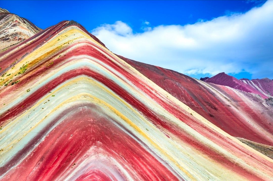 🌈 Peru’s Rainbow Mountains — Nature’s Most Colorful Masterpiece 🇵🇪Hidden high in the majestic A