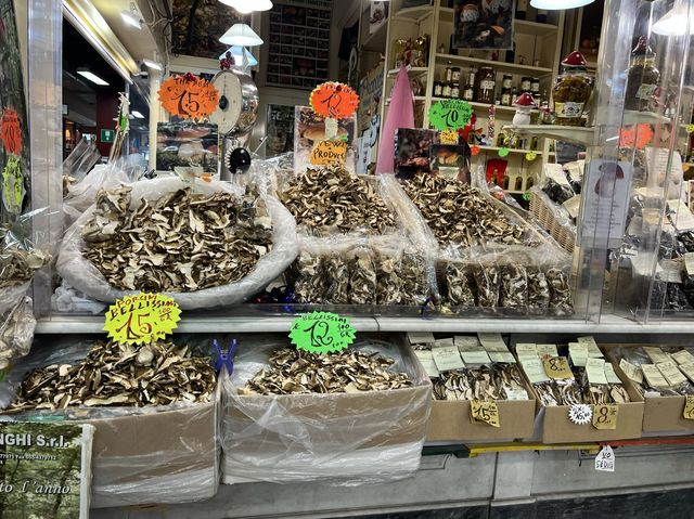 Shopping at Central Market in a Florence,🇮🇹