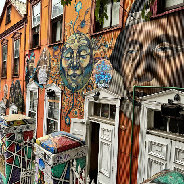 Hillside Havens, Vibrant Street Art, and Chilean Wine