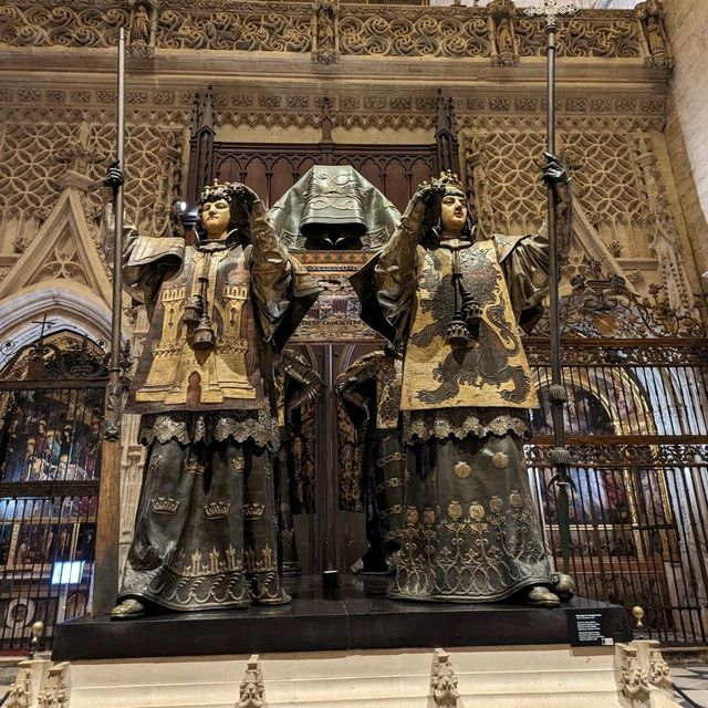 Seville cathedral is absolutely historical!