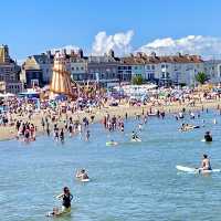 美麗的沙灘及海港 Weymouth Beach, Dorset