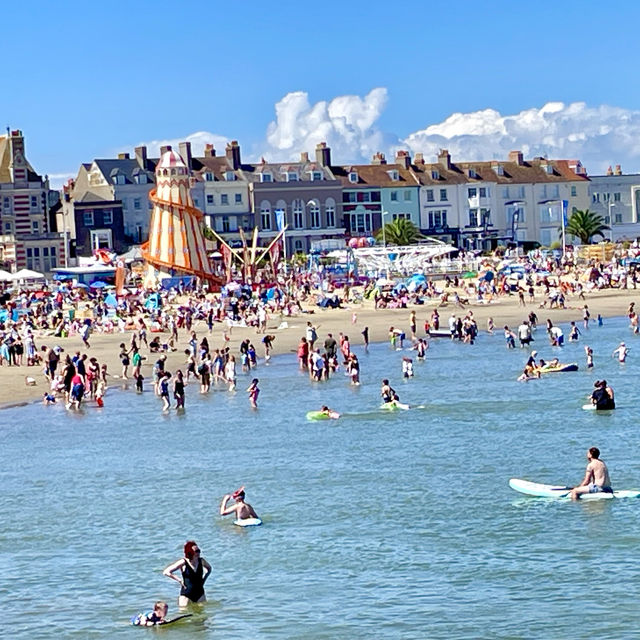 美麗的沙灘及海港 Weymouth Beach, Dorset