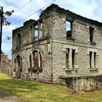 WWII village remains.