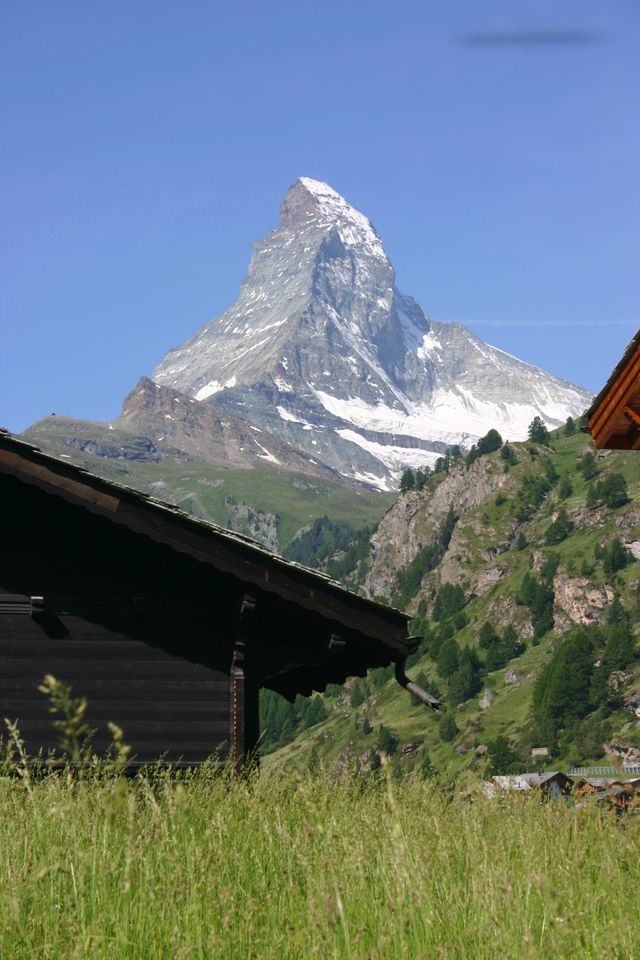 Switzerland Zermatt and Matterhorn