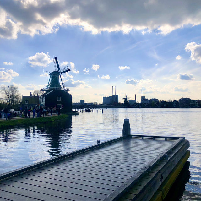 荷蘭🇳🇱令人無法抗拒的打卡景點Zaanse Schans風車村