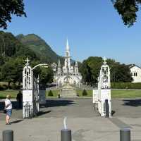 A solemn holiday in Lourdes
