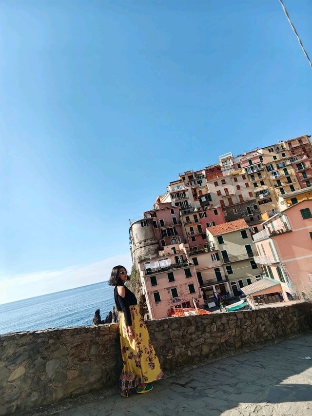 意大利五漁村～明信片景Manarola 