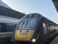 Travelling to Derby and a day out train spotting there 
