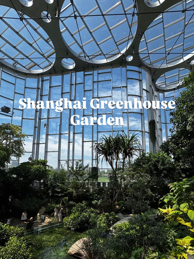 Shanghai Greenhouse Garden 🌿✨