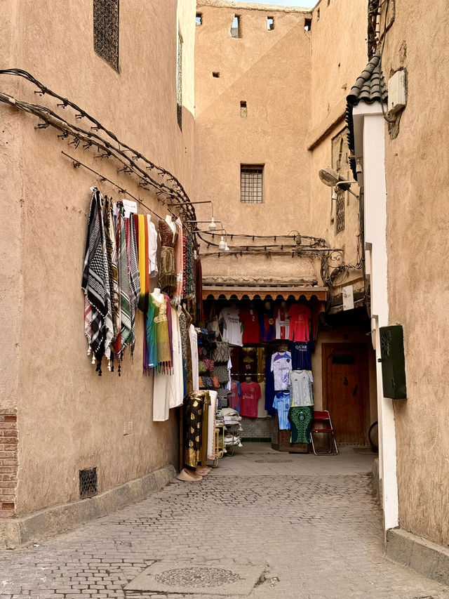 A City Painted in Red