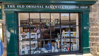 The Old Original Bakewell Pudding Shop at Bakewell Town Centre of Derbyshire