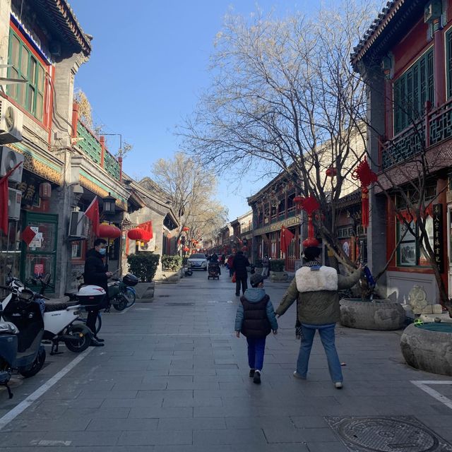 Exploring hutong area in Beijing🏮🏮🏮