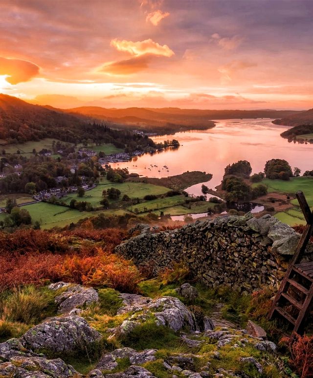 Lake District, the backyard of England, find your own British tranquility.