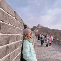 Winter Visit to Badaling Great Wall 🇨🇳 ❄️ 