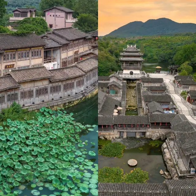 ปลายทางที่มีค่าของ Nanjing: แผนที่สถานที่ท่องเที่ยวที่ Bao Huashan National Forest Park Qianhua Ancient Village