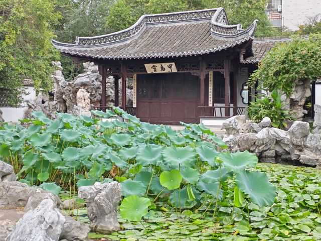 10月旅行筆記 淮安清晏園