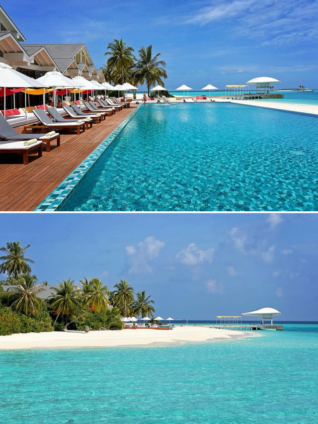 馬爾代夫胡拉瓦西標準酒店～繽紛鮮豔的色彩很適合閨蜜和情侶度假