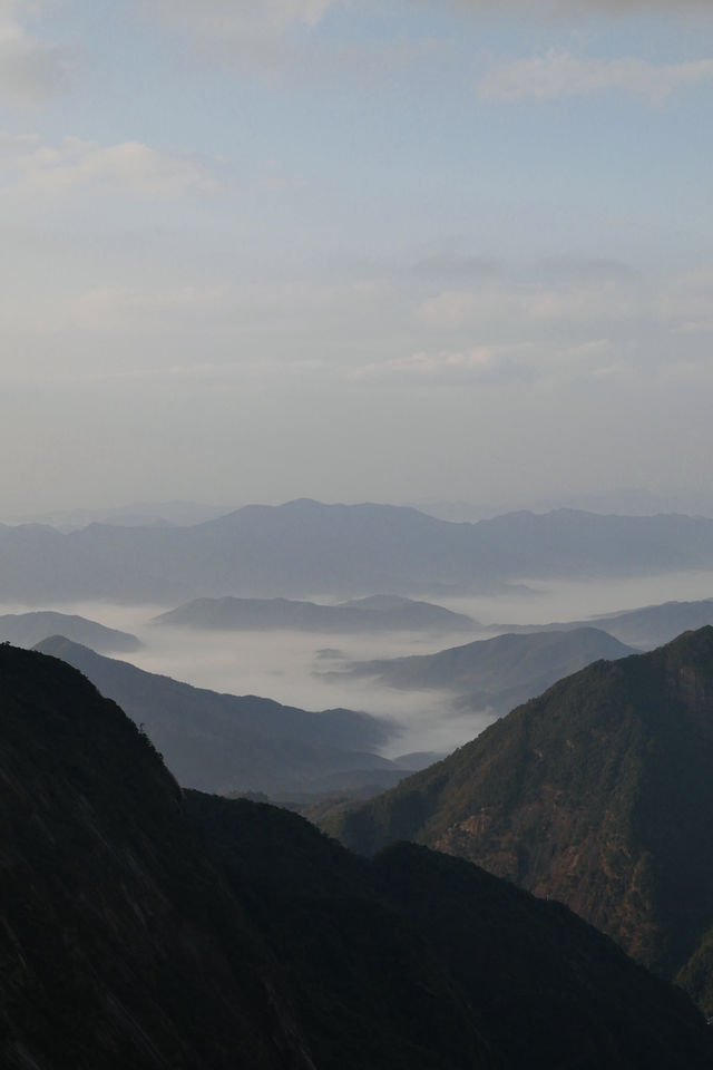 三清山，我最早起的山