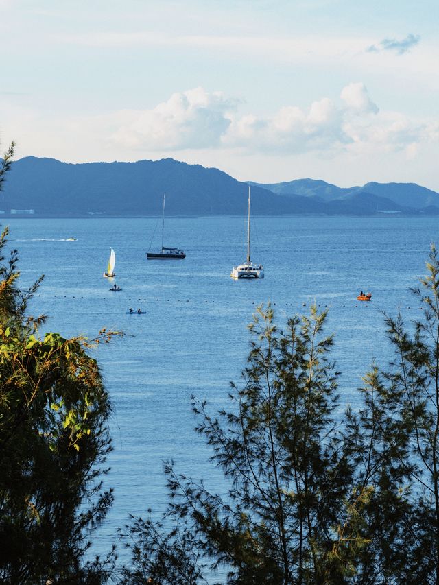 深圳這絕美海邊真的還想去1000000次