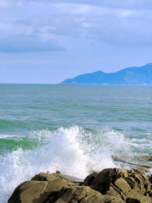 青島銀沙灘，邂逅夏日納涼玩水時光