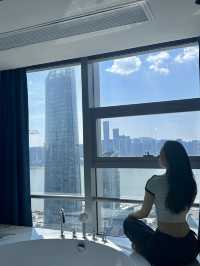 能看到江景的高級公寓