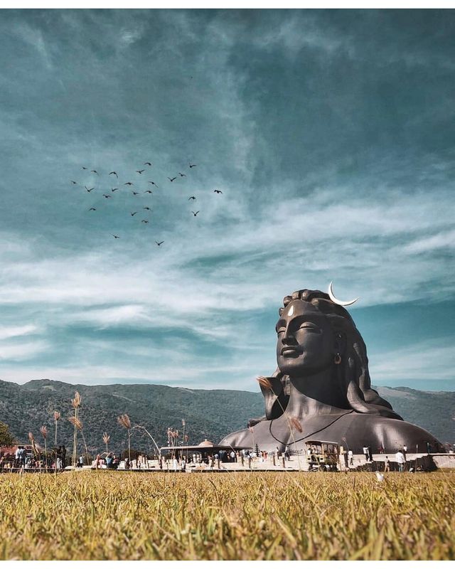 ||巨物恐懼症慎入印度濕婆神像Adiyogi