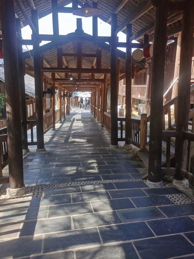 Maling Guzhai ancient town in Guilin China 