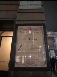 Watch ballet at Scala theater Milan 