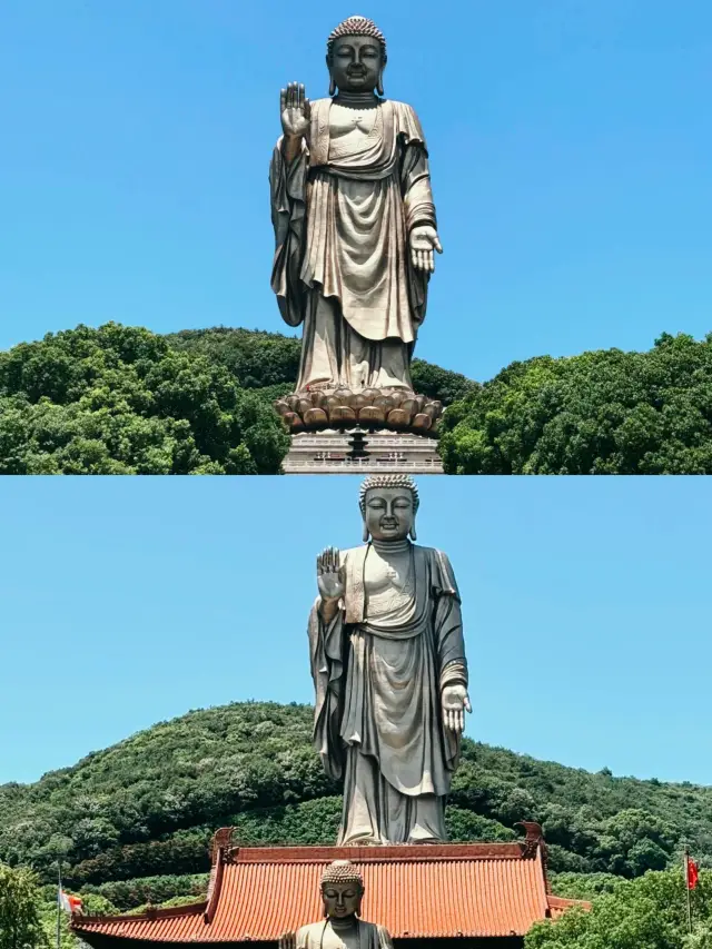 You can't miss the Lingshan Buddha when you're in Wuxi.