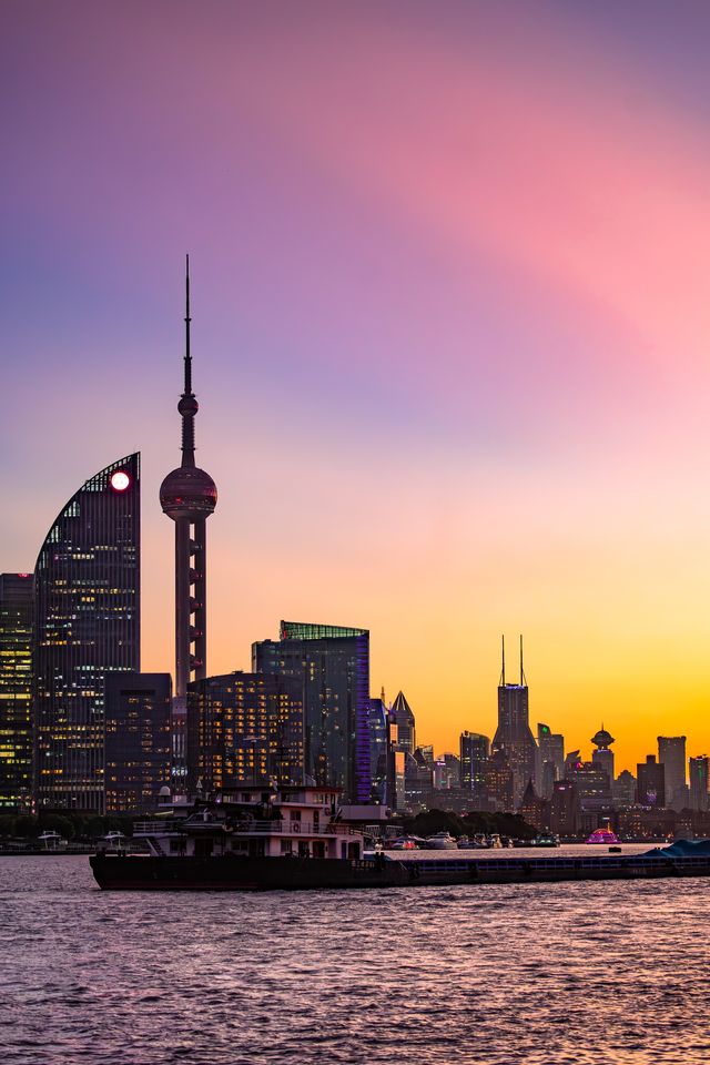 有種浪漫叫上海晚霞!附上打卡免費位置!
