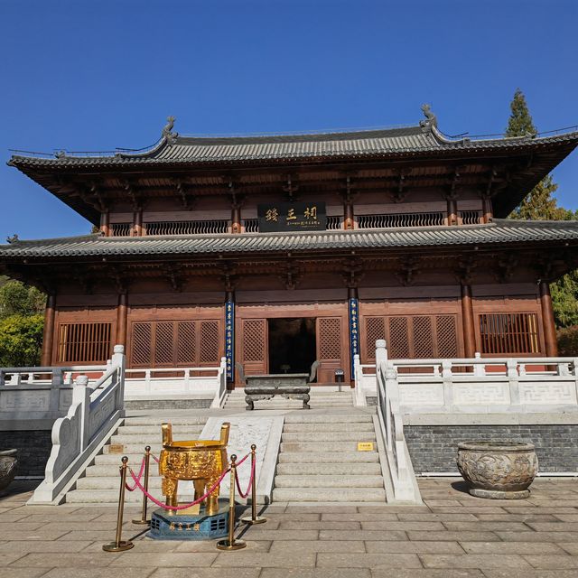 錢王陵墓。