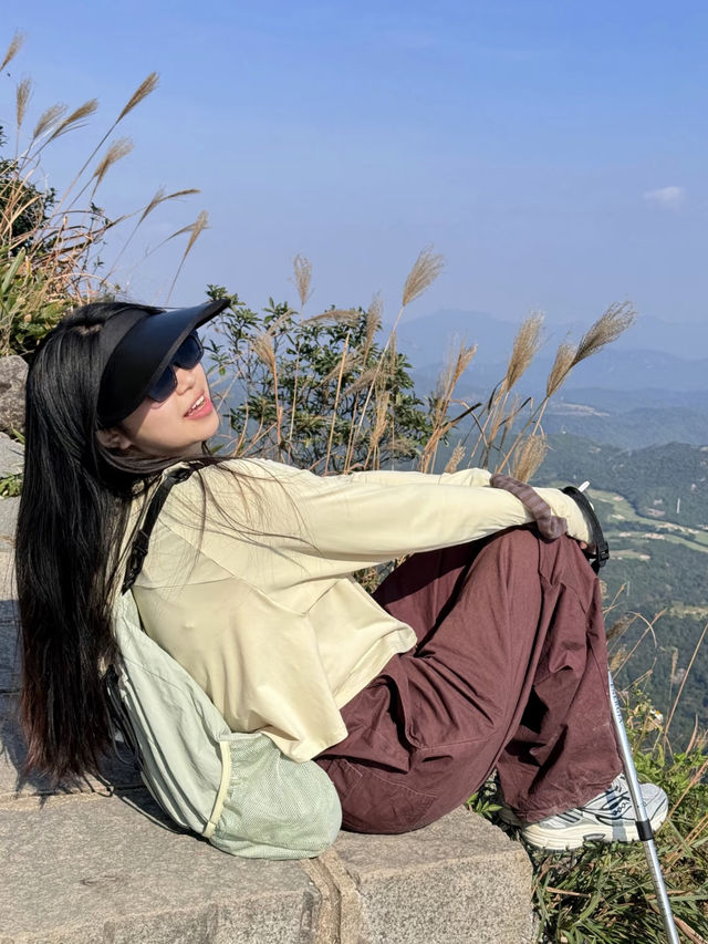 深圳爬山去哪裡當然是梅沙尖。