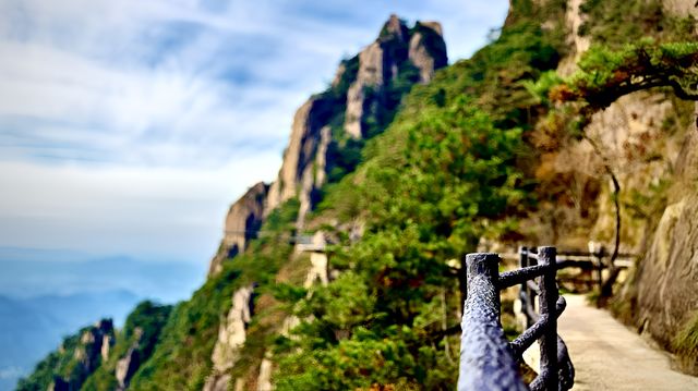 九華山，我確實去到了神仙居住的地方。