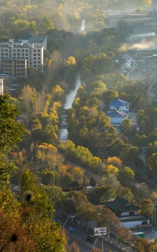 西寧｜秋日鳳凰台落日美出新高度。