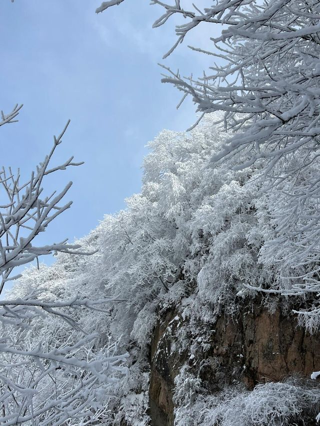 西安無版秦嶺看雪攻略。