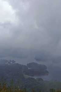 深圳「千島湖」打鼓嶂徒步攻略。