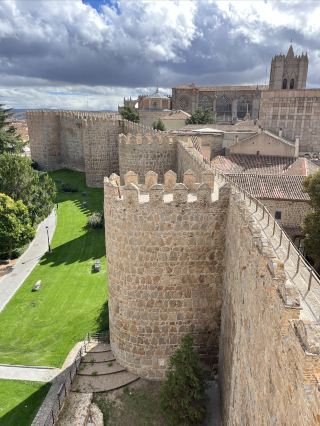 The medieval city of Avila in Spain.