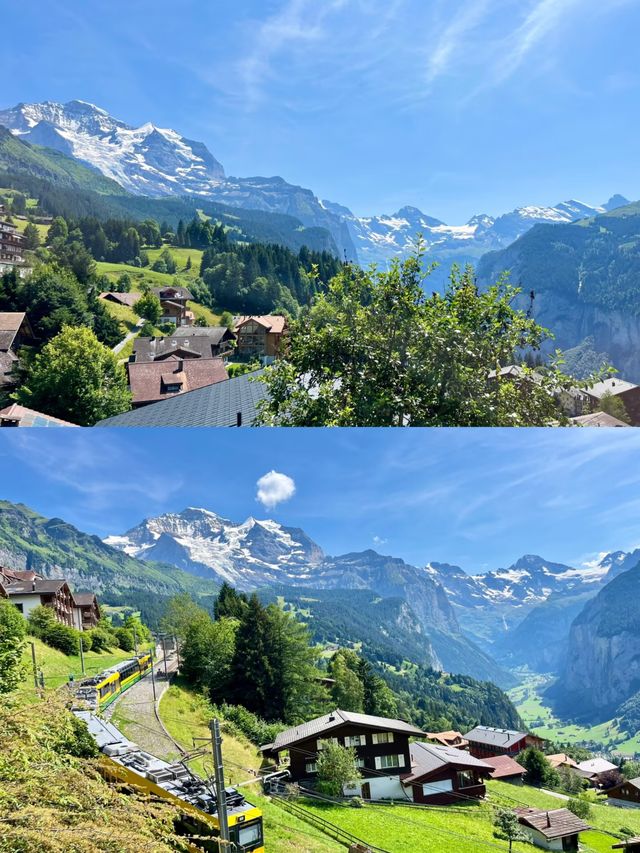 Wengen，瑞士的絕美山村