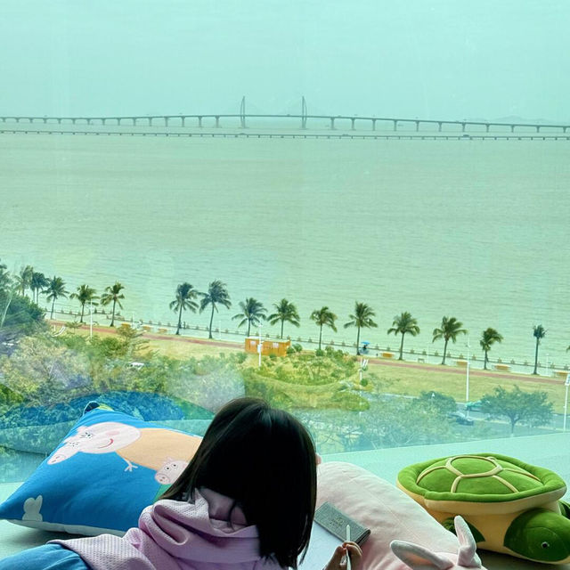 為了這扇窗🌊專程飛珠海，值了！
