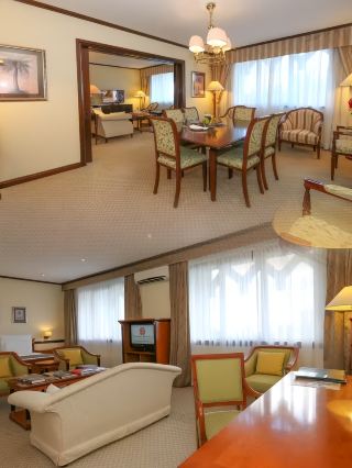 I highly recommend the Dar es Salaam Serena Hotel! It was an amazing surprise.
